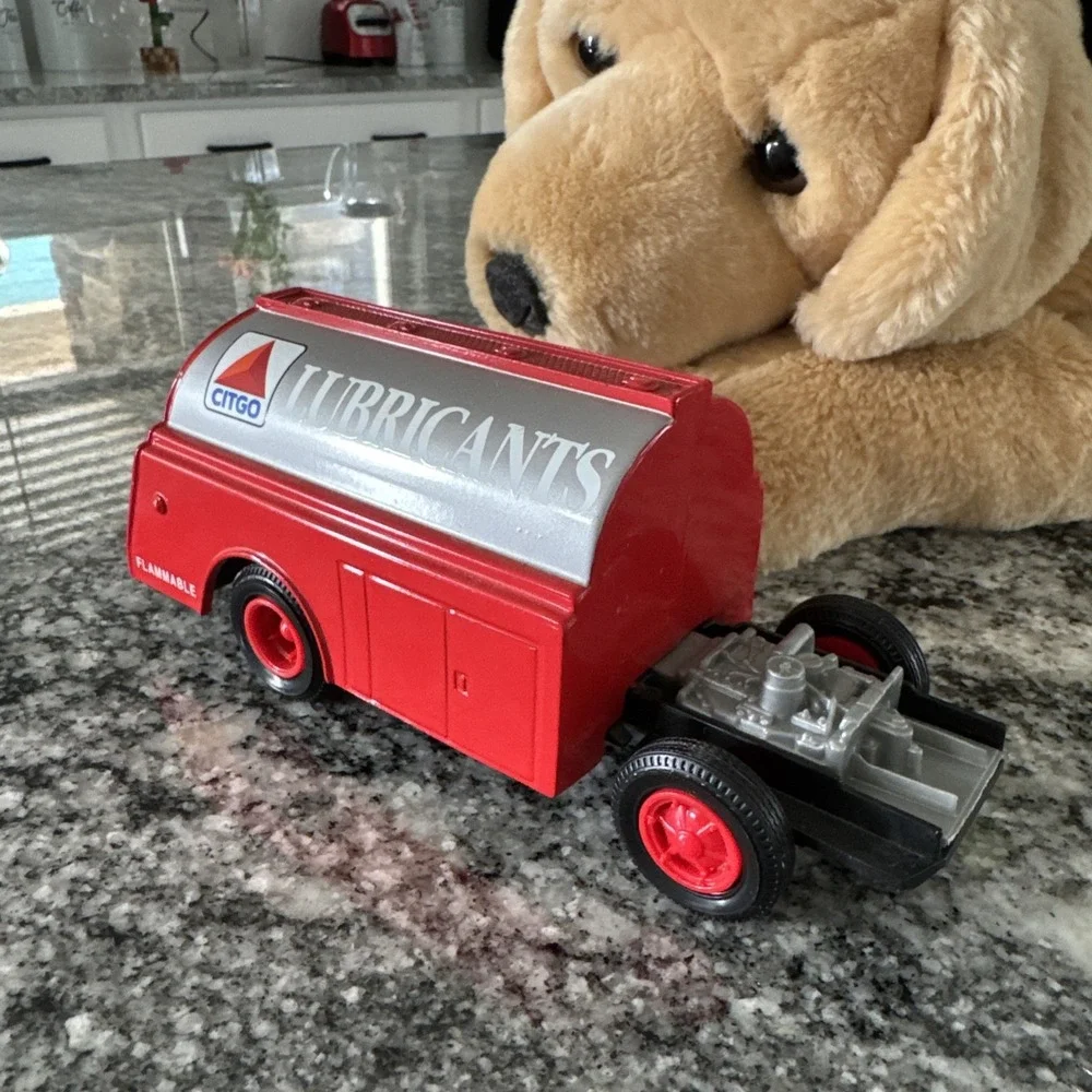 RARE ERTL 1949 TANKER TRUCK CITGO LUBRICANTS #9 IN SERIES‎ Missing Cab